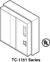 TC-1151 | Two-Position Electric Duplex Thermostat, 2-Stage SPDT Switch, 55-85F | Schneider Electric