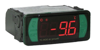 TC-900E-2HP | 115/230V freezer controller with three relay outputs (30A comp./fans/defrost) and two temp. sensors | Ranco Full Gauge / Robertshaw