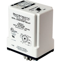 TCP1G100 | Seal Leak / Over Temperature Relay | 240VAC | (2) 7A SPDT | 4.7K-100K Range | Plug-in | Macromatic