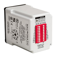 TD-85121-45 | ON Delay | 240V AC | 10A DPDT | 0.1 - 102.3 seconds | Plug-in | Digital | Macromatic