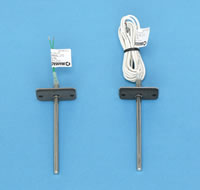 TE-701-B-1-A | 100 ohm (2 wire) | Duct Temperature Sensor | Sensor Length: 4 inch | Included Wire Length: 6 feet | Mamac