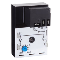 TH42261-30T | Single shot falling edge (switch trigger) | 240V AC/DC | 30A SPDT | 0.05 - 5 seconds | Encapsulated | Analog | Macromatic