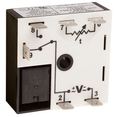 Macromatic THR-10562-31R1J Interval ON | 240V AC | 10A SPDT | 0.05 - 5 seconds | Encapsulated | Analog | Control Voltage connected at Relay Common  | Blackhawk Supply