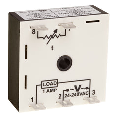 Macromatic THS-1084D-30R9 ON Delay | 24 - 240V AC | 1A Normally Open (Solid State) | 0.05 - 5 seconds | Encapsulated | Analog Pack of 2 | Blackhawk Supply