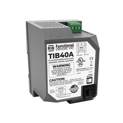 Functional Devices TIB40A Power Supply Housed 40VA 120-24Vac  | Blackhawk Supply