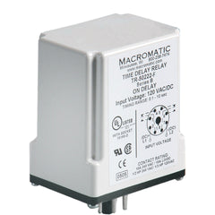 Macromatic TR-50928-F Flasher (ON 1st) | 240V AC | 10A DPDT | 0.05 - 5 seconds | Plug-in | Analog  | Blackhawk Supply