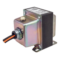 TR150VA001-28 | Transformer 150VA, 120-24V, 1 hub, UL List US & C, CBkr, 28 in wires | Functional Devices