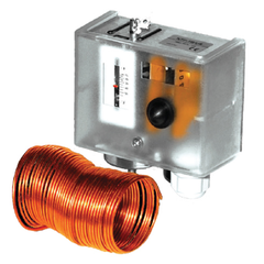 Veris TZ502M Freeze Stat,2 Relay,Manual,15-54F,50Ft  | Blackhawk Supply