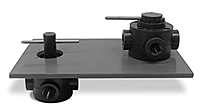 UMB-1L | Mounting Bracket for 2-Way, 2 Position 3-Way and 4 Position 3-Way Valves (Long for X Stems) | EVSCO