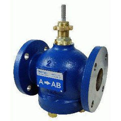 Schneider Electric VB-8213-0-5-12 Schneider Electric, Globe Valve, 2-1/2 in, 2-way, flanged cast iron body, stem up open, brass trim, 56 Cv  | Blackhawk Supply