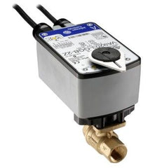 Johnson Controls VG1241BG+943BGB 3/4" 2W BALL VALVE 4.7CV; BRASS TRIM SPRING CLOSEDWITH ONE SWITCH  | Blackhawk Supply