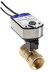 Johnson Controls VG1245ESH938BGC 1-1/2" 2W BALL VAL 46.8CV; SS TRIM; HI TEMP LINKAGE;SPRING OPEN; 2 SWITCHES  | Blackhawk Supply