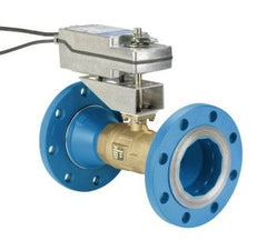 Johnson Controls VG12A5HV+92NAGC 3" 2W BALL VALVE 176 CV; M9220-AGC-3 SPRING OPEN 24 V FLOATING CONTROL WITH TWO SWITCHES  | Blackhawk Supply