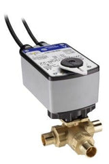 Johnson Controls VG1875CL+943AGA 1" 3W BALL VALVE 7.4CV; SS TRIM; SWEAT END CONN;SPRG RTN CW; NO SWITCH  | Blackhawk Supply