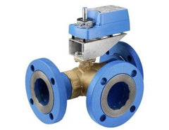 Johnson Controls VG18A5JU+924GGC 4" 3W BALL VALVE 117 CV;; M9124-GGC-2 NON-SPRG RTN; 0-10V PROP. CONTROL; WITH TWO SWITCHES  | Blackhawk Supply