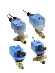 Johnson Controls VG1875AN 1/2" THREE-WAY BALL VAL;; 11.7 CV; SWEAT END CONN; SS TRIM LESS ACTUATOR  | Blackhawk Supply