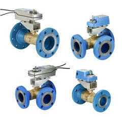 Johnson Controls VG18A5JU 4" 3W BALL VALVE 117 CV;; FLANGED; SS TRIM; LESS ACTUATOR  | Blackhawk Supply