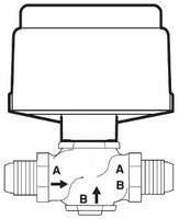 VK-7222-203-4-04 | VB: 5/8 in, 2W, Globe, STR, FLR, UC, BR, 4.4 cv, 50 PSI; Act (MK-2690): Pneu, 2Pos/Prop, Slt PSIG, SR, NC, Air NPT, Linear, N1 | Schneider Electric