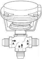 VK-7332-303-4-04 | VB: 5/8 in, 3W Seq, Globe, FLR, UO, BR, 4.4 cv, 35 PSI; Act (MK-4621): Pneu, 2Pos/Prop, 10-13 PSIG, SR, NO, Air NPT, Linear, N1 | Schneider Electric