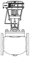 VK-8223-602-5-14 | VB: 4 in, 2W, Globe, FLG, UC, BR, 145 cv, 125 PSI; Act (MK-6811): Pneu, Prop, 5-10 PSIG, SR, NC, Air NPT, Linear, N1 | Schneider Electric