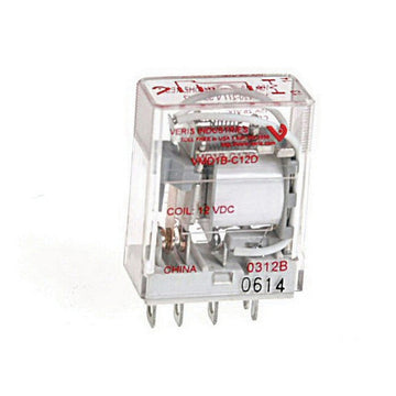 Veris VMD1B-C24A Socket Relay, SPDT, DIN, Blade Style, 24 VAC, 15A, UL, CE, Socket: Finger Safe  | Blackhawk Supply