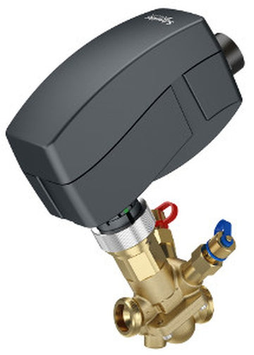 Schneider Electric VP229E-32S-014-A101 SmartX, Pressure Independent Valve Assembly, 1-1/4 in, 2-way, 14 GPM, PT ports, MP131-24T 2-position actuator  | Blackhawk Supply