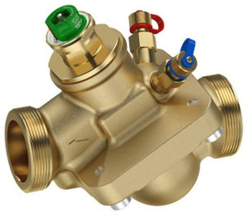 Schneider Electric VP229E-25BQS SmartX, PIBCV Valve, DN25 (1 in), 2-Way, G External Thread, 0.34 to 1.7 m3/h (1.50 to 7.48 gpm), Water and Glycol  | Blackhawk Supply