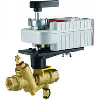 VRN262SXB102 | PRESSURE INDEPENDENT CONTROL VALVE WITH ELECTRIC ACTUATOR - 1-1/2 IN. NPT - 2-WAY - 75 GPM - STAINLESS STEEL TRIM - DCA PROFILE - MODULATING FLOATING(FAIL OPEN) - 24 VAC - 1 AUX SWITCH - NEMA 3R ENCLOSURE | Honeywell