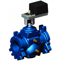 VRW2JV4SMB/M | MODULATING FLANGE PRESSURE REGULATED CONTROL VALVE 2-1/2 AND 3 IN. 39 -112 GPM | Honeywell