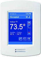 VZ8250U5500BP | 8000 Series Room Controller, Configurable, Supports Damper Control Of Pressure Dependant Or Independant VAV Systems, PIR, Zigbee | Schneider Electric