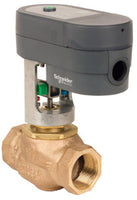 VS-7213-110-4-09 | VB: 1-1/4 in, 2W, Globe, NPT, UO, BR, 20 cv, 49 PSI; Act (MG350V-24M): Elec, Mod, NSR, 24 VAC, 78 lbf, Linear, N2 | Schneider Electric