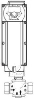 VS-7223-576-4-10 | VB: 1-1/2 in, 2W, Globe, STR, NPT, UC, BR, 28 cv, 160 PSI; Act (MS40-7173): Elec, Prop, SR, NC, 24 VAC/VDC, App, 150 in-lb, Rotary, N1/N4 | Schneider Electric