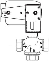 VS-7313-536-4-08 | VB: 1 in, 3W Mix, Globe, NPT, BR, 14 cv, 125 PSI; Act (MS40-7043): Elec, Prop, 2-10 VDC/4-20 mAdc, SR, NC, 24 VAC/VDC, Plen, 35 in-lb, Rotary, N2 | Schneider Electric