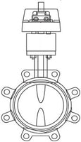 VSUS-6200-E25-L-15 | VB: 5 in, 2W, BFV, FLG, Under, FE, 1376 cv, 50 PSI; Act (BRY-NR-2224-542): Elec, Prop, NSR, 24 VAC/VDC, TB, 210 in-lb, SPDT | Schneider Electric