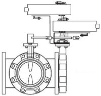 VFF-632C-556D-L-12 | VB: 2-1/2 in, 3W Mix/Div, BFV, FLG, Full, FE, 282 cv, 175 PSI; Act (2x MF41-7153): Elec, Float, SR, NC, 24 VAC/22-30 VDC, App, 133 in-lb, Dual act | Schneider Electric