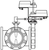 VSU-630C-E25D-L-16 | VB: 6 in, 3W Mix/Div, BFV, FLG, Under, FE, 1850 cv, 50 PSI; Act (BRY-NR-2224-541+BRY-NR-2224-541): Elec, Prop, NSR, 24 VAC, TB, 210 in-lb, Dual act | Schneider Electric