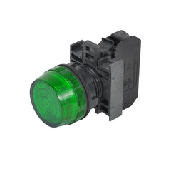 C3 Controls W22PL-FM24I-WNLR W22PL-FM24I-WNLR - LT60MQ25, W22 Pilot Light, 24V Full Voltage, Clear Incandescent, Red Flush Lens  | Blackhawk Supply