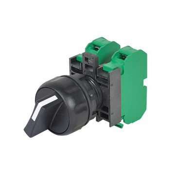 C3 Controls W22S3-HW-10/10 W22S3-HW-10/10 - W22 SS, 3 POS, White Handle, 1 NO / 1 NO  | Blackhawk Supply