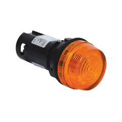 C3 Controls W22U-24LA-WNLA W22U-24LA-WNLA - W22 Unibody, Amber Flush Lens, 24V FV, LED AR  | Blackhawk Supply