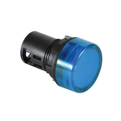 C3 Controls W22UNR-24LG-WLG W22UNR-24LG-WLG - 22mm Unibody Non-relampable LED Light, 24V AC/DC, Green LED, Green Extended Lens  | Blackhawk Supply