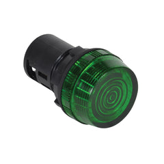 C3 Controls W22U-120LG-WLG W22U-120LG-WLG - W22 Unibody, Green Lens, 120V FV, LED LG  | Blackhawk Supply
