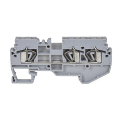 C3 Controls WTB2S-W2-12 WTB2S-W2-12 - SPQ(100), TB167 20A FEED THRU 1-2 SPRING CLAMP TB GREY Pack of 100 | Blackhawk Supply