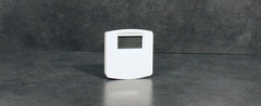 RLE Technologies WIRED-TH-D-EU Temperature / Humidity Sensor, Room, LCD, EU Housing  | Blackhawk Supply