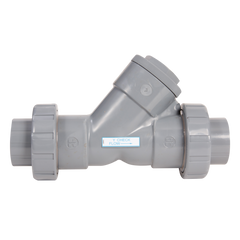 Hayward YC10125SEU 1-1/4" PVC True Union Y-Check Valve w/EPDM o-ring seal, socket end connections  | Blackhawk Supply