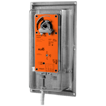 Belimo ZS-150 Weather shield - polycarbonate with foam seal (16" L x 8-3/8" W x 4" D).  | Blackhawk Supply