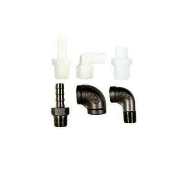 Dwyer A-2011-3 Nylon nipple | 3/8" x 3/8" MNPT.  | Blackhawk Supply