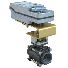 Bray BV75-CS3-15C/DS24-180-T 3/4" | 3 piece design threaded ball valve | CS | CV 19.37 | Normally Closed | Damper & Valve actuator | 24 VAC/DC | 177 lb-in | on/off or floating | Spring Return  | Blackhawk Supply