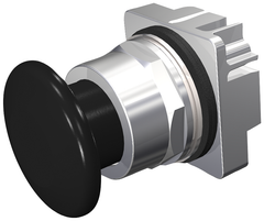 Siemens Electrical 52PM9W1 PUSHBUTTON | MOM | BLK | 1 3/4" PLASTIC | 2POS  | Blackhawk Supply