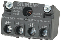 52BJK | CLASS 52 | CONTACT BLOCK-NO-NC-SPDT | Siemens Electrical