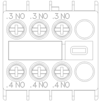 3RH29111HA30 | AUX. SWITCH 3NO FOR S0 SCREW | Siemens Electrical